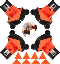 3X Kit 4 Grampos De Canto Aperto Angulares 60/90/120 Grau 3X Kit 4 Grampos De Canto Aperto Angulares 60/90/120 Grau