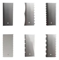 3X Kit 6 Espátulas Para Confeiteiro Decorativa Bolo Inox