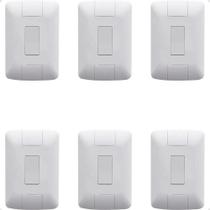 3X Kit 6 Interruptor Paralelo Three Way Acendedor Luz