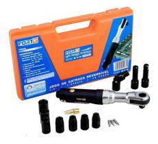 3X Kit Catraca Pneumática Reversível 1/2 Pol. Com 16 Acessór 3X Kit Catraca Pneumática Reversível 1/2 Pol. Com 16 Acessór