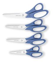 3X Kit Com 4 Tesouras Multiuso Corte Fácil - Mundial 3X Kit Com 4 Tesouras Multiuso Corte Fácil - Mundial