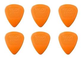 3X Kit Com 6 Palhetas Dunlop Nylon 0,67Mm Laranja 3X Kit Com 6 Palhetas Dunlop Nylon 0,67Mm Laranja