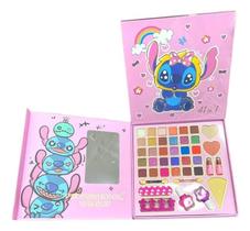 3X Kit De Maquiagem Infantil Criança Lilo Stitch Disney Meni 3X Kit De Maquiagem Infantil Criança Lilo Stitch Disney Meni