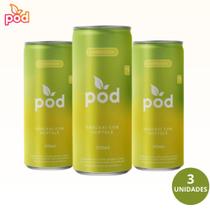 3x Kombucha Sabor Abacaxi c/ Hortelã Lata 310ml Pod Kombucha 3x Kombucha Sabor Abacaxi c/ Hortelã Lata 310ml Pod Kombucha