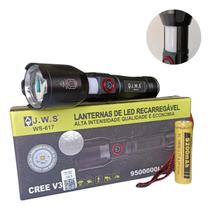 3X Lanterna Tática Led Laser V3 2.0 Qualidade Premium Jws Co