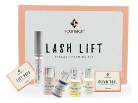 3X Lash Lifting Cilios Iconsign Brow Lamination Kit Completo