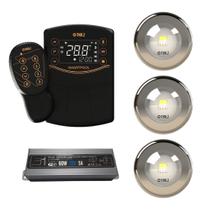 3x led 10w tholz + fonte 60w + smartpool