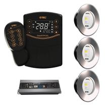 3x led slim rgbw 15w tholz + fonte 60w + smartpool 3x led slim rgbw 15w tholz + fonte 60w + smartpool