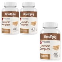3x Levedo Complex 500mg 400 Comprimidos (Lançamento) - ApisNutri