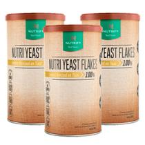 3x Levedura Nutricional Nutri Yeast Flakes Nutrify 300g
