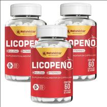 3x Licopeno Antioxidante-500mg- Selênio- Vitamina E-60 Caps.