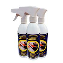 3x Limpa Grelhas Chapas Fogões Fornos Espetos Churrasqueira