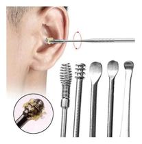 3X Limpador Ouvido Tira Cera Sujeira Smart Swab