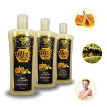 3X Loção Ultra Hidratante Mel Própolis BEES BUZZ 310ml Bambu