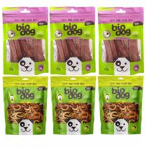 3x Loop Frango + 3x Sensitive Cordeiro com Pato - Bio Dog