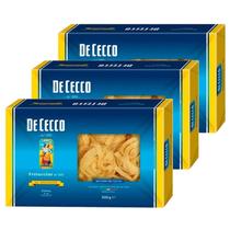 3X Macarrão De Cecco Fettuccine Nidi Di Sêmola 500G