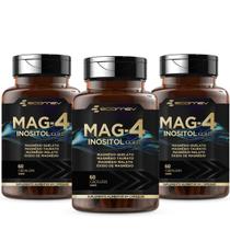 3x Mag4 Magnesio Dimalato Quelato Taurato Oxido Inositol 180 Cápsulas Ecomev 3x Mag4 Magnesio Dimalato Quelato Taurato Oxido Inositol 180 Cápsulas Ecomev