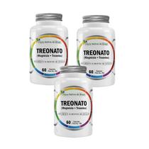 3x Magnésio Treonato + L Treonina- Flora Nativa- 60 cápsulas sabor:sem sabor - Flora Nativa do Brasil