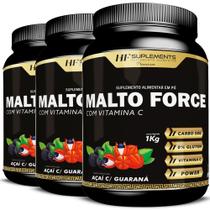 3x MALTO FORCE MALTODEXTRINA C/ VITAMINA C 1KG HF SUPLEMENTS 3x MALTO FORCE MALTODEXTRINA C/ VITAMINA C 1KG HF SUPLEMENTS