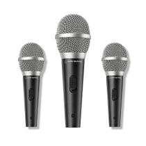 3x Microfone Audio-Technica ATR1500X Unidirecional Dinâmico XLR