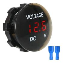 3X Mini Voltímetro Digital 5 À 48Vcc Com Visor Em Led