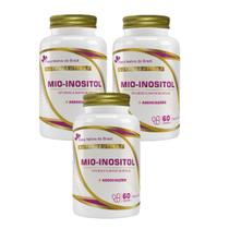 3x Mio Inositol + Associações- Flora Nativa- 60 cápsulas Sabor:Sem Sabor