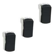 3x Modulo Interr. Miluz Paralelo S3b72031 Schneider Grafite