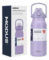 3X Modus Garrafa Térmica De Viagem Inox 1700Ml Água Com Canu 3X Modus Garrafa Térmica De Viagem Inox 1700Ml Água Com Canu