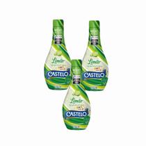 3x Molho de Limão para Salada - Castelo Alimentos - 236ml