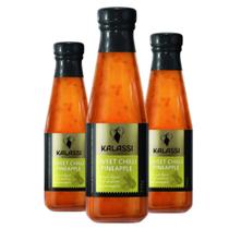 3X Molho Kalassi Sweet Chilli Pineaple 245G