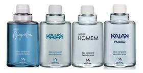 3X Natura Refil Desodorante Corporal Masculino Kit 04 Unidad