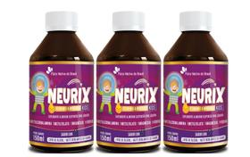 3x Neurix Kids Vitaminas e Minerais 150ml sabor uva Flora Nativa do Brasil 3x Neurix Kids Vitaminas e Minerais 150ml sabor uva Flora Nativa do Brasil