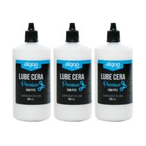 3x Óleo lubrificante cera corrente bike Algoo Premium 200 ml
