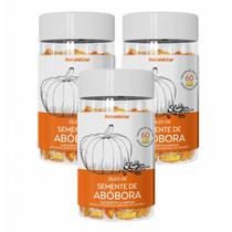 3x Óleo Semente De Abóbora 1000mg- Vitamina E- 60 Cápsulas 3x Óleo Semente De Abóbora 1000mg- Vitamina E- 60 Cápsulas