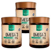 3x Ômega 3 - 120 Cápsulas - Nutrify - Óleo de Peixe