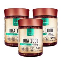 3x Ômega 3 Dha 1000 60 Cápsulas - Nutrify