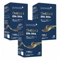 3x Ômega 3 EPA DHA- Vit. E- 1.411MG DE ÔMEGA 3- 60 Softgel 3x Ômega 3 EPA DHA- Vit. E- 1.411MG DE ÔMEGA 3- 60 Softgel