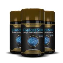 3x omega 3 + fosfatidilserina tratamento 30 dias 30caps