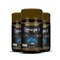 3x omega 3 importado eua concentrado 60caps 1450mg