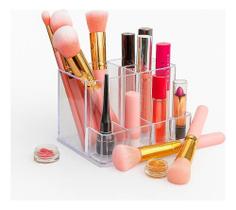 3X Organizador Maquiagem Acrílico Transparente - Landh'S