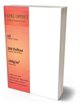 3X Papel Offset A5 Branco 500 Folhas 180G Bestgraph