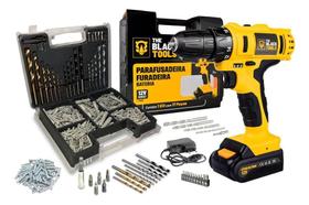 3X Parafusadeira Furadeira A Bateria Tb-12E The Black Tools