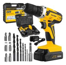 3X Parafusadeira Vonder 20V Bivolt Modelo 6001238000 Com Mal