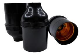 3X Pct 10 Bocal Soquete Boquilha E27 Comum Para Lâmpada Padr