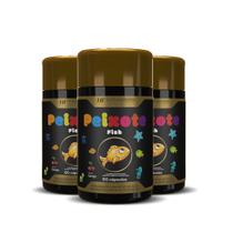 3x peixote omega 3 infantil mastigavel 60caps hf suplementos