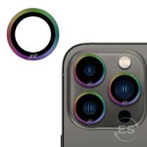3X Película de Proteção Lente Câmera Para iPhone 15 Pro 15 Pro Max - Beleza, Charme e Proteção - Premium