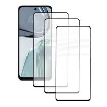 3X Película de Vidro Cobre Tela Inteira Para Moto G62 / G32 / G73