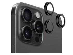 3x Película Lente Pro 3d Aro Para iPhone 16 Pro / 16 Pro Max