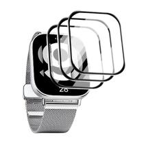 3x Películas de Tela cobre a tela toda Para Redmi Watch 4 3x Películas de Tela cobre a tela toda Para Redmi Watch 4