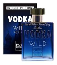 3X Perfume Vodka Wild 100Ml Paris Elysees Masculino